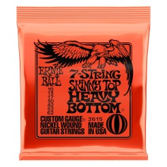 Ernie Ball 2615 - 7-String Electric Guitar Strings 10-62