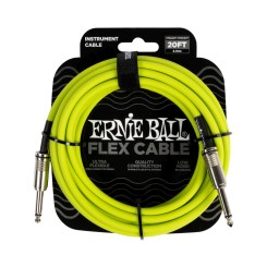 Ernie Ball 6414 - Flex Instrument Cable, 3m, Green Ernie Ball 6414 - Flex Instrument Cable, 3m, Green