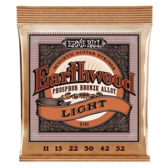 Ernie Ball 2148 - Earthwood Phosphor Bronze 11-52 Ernie Ball 2148 - Earthwood Phosphor Bronze 11-52