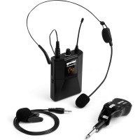Gemini GMU-HSL100 - UHF Wireless Microphone System – Dual Lavalier & Headset Mics Gemini GMU-HSL100 - UHF Wireless Microphone System – Dual Lavalier & Headset Mics