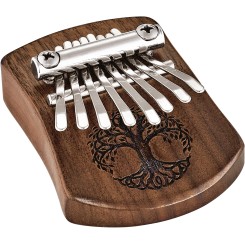 Meinl KL801TOL - "Tree of Life" Mini Kalimba - 8 notes / black walnut