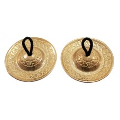 Agean Cymbals Sagat - AGE-CRP2 - Finger Cymbals 58mm - Bronze