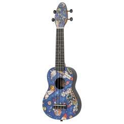 Ortega K2-SP - Keiki Spaceman Soprano Ukulele Set Ortega K2-SP - Keiki Spaceman Soprano Ukulele Set