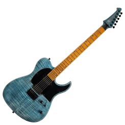 Spira Guitars T-450 TDB - Gloss Trans Blue
