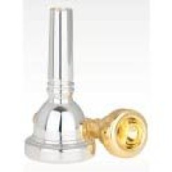 A & S trumpet mouthpiece | Silverplated - mushtik trumpet