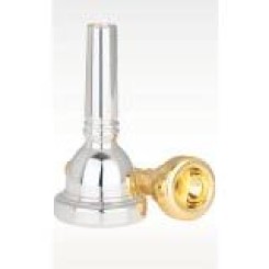A & S Tenor horn mouthpiece | Silverplated - mushtik for tenor horn 