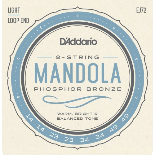 D'Addario J72 - комплет жици за мандола